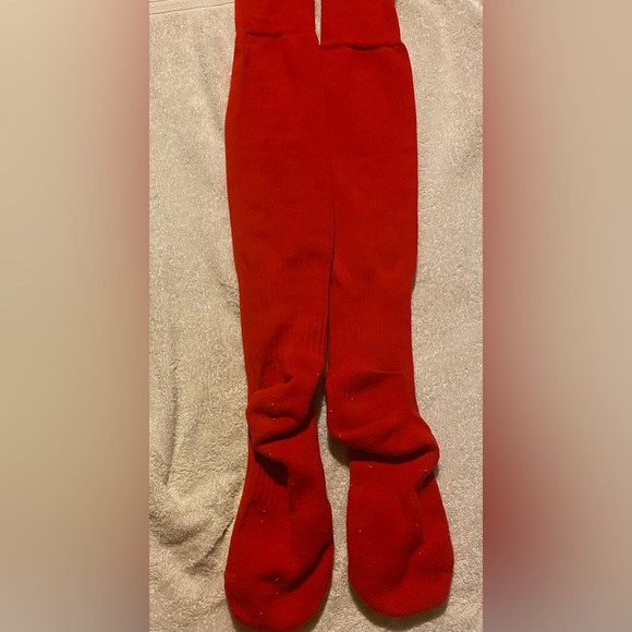 Nike Dri Fit Academy OTC Athletic Socks Adult Large Red - Picture 4 of 4